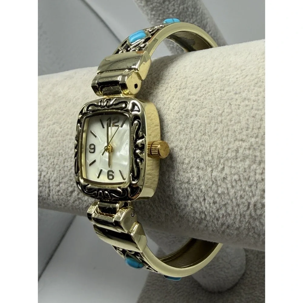 Pavana Ladies New Battery Cuff Watch 25MM 6.75